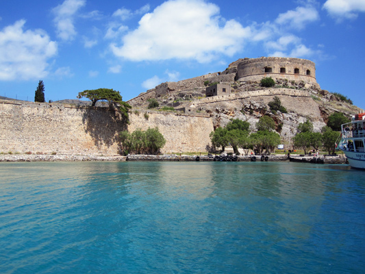 Spinalonga landkarte